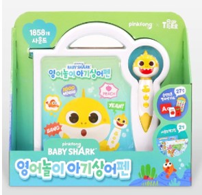 핑크퐁 영어놀이 아기상어펜